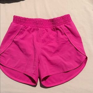 Girls athletic shorts
